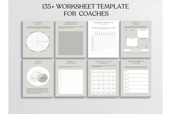 Download 135+ Coaching Worksheet Canva Templates, - Templates Collection