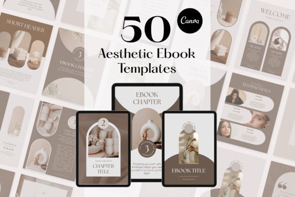 Download Customizabl Beige Canva Ebook Templates - Templates Collection
