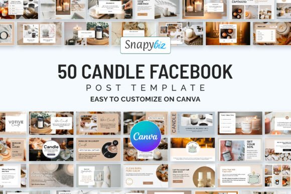 Download Candle Facebook Canva Posts Templates - Templates Collection