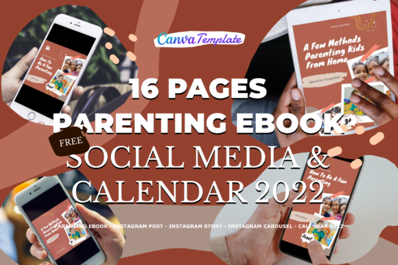 Download 16 Parenting EBook Canva Templates Set - Templates Collection
