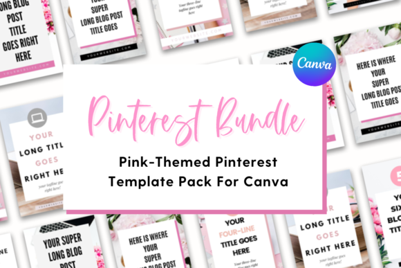 Download Pinterest Pin Templates for Canva - Templates Collection