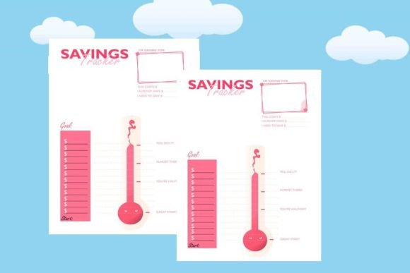 Download Saving Tracker Money Challenge Printable - Premium Resources