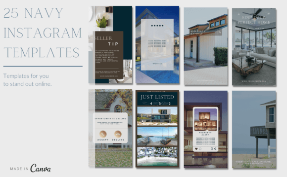 Download Realtor Insta Canva Story Templates - Templates Collection