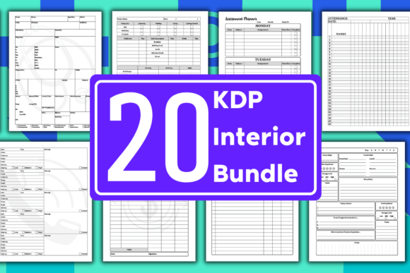 Download KDP Bundle Pack 20 Editable Templates - Templates Collection