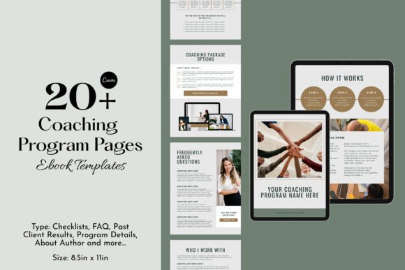 Download Coaching Program Templates | Canva Ebook - Templates Collection