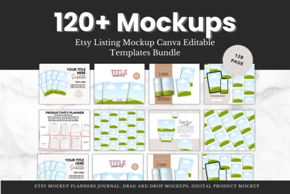 Download 120+ Canva Mockup Etsy Shop Templates - Templates Collection