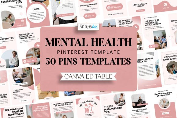 Download Mental Health Pinterest Templates - Templates Collection