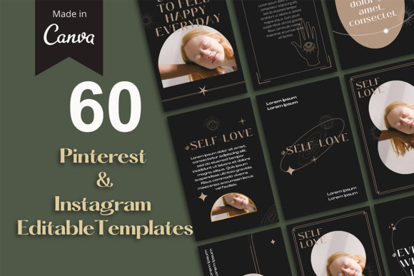 Download Pinterest and Instagram Canva Templates - Templates Collection