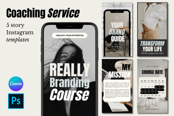 Download Minimalist Coaching Course Templates - Templates Collection
