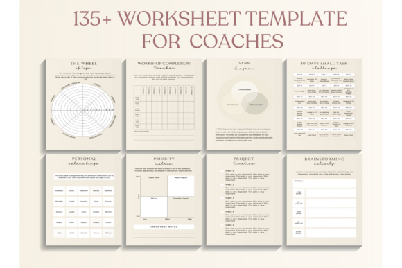 Download Coaching Worksheet Canva Templates - Templates Collection