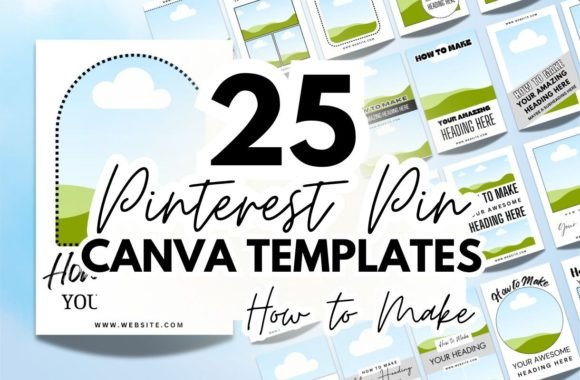 Download "How to Make" Pinterest Canva Templates - Templates Collection