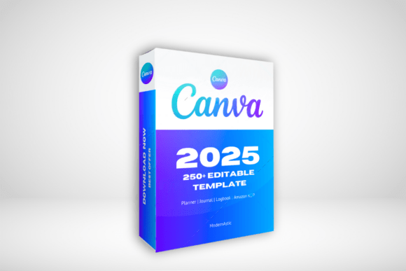 Download 250+ Editable Canva Templates | KDP 2025 - Templates Collection