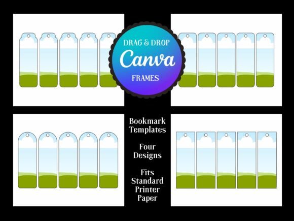 Download Canva Bookmark Templates Book Mark Gift - Templates Collection
