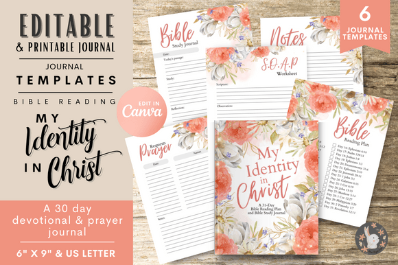 Download Devotional and Prayer Journal Templates - Templates Collection