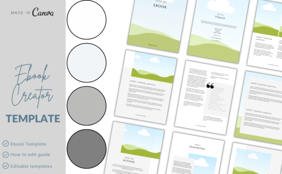 Download Canva Online EBook Editable Templates - Templates Collection