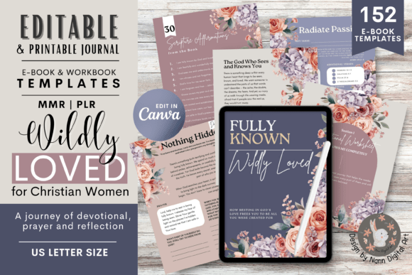 Download Devotional Journal Canva Ebook Templates - Templates Collection