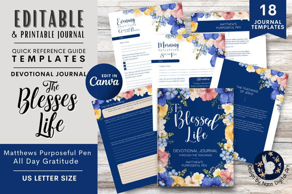 Download Devotional &amp; Gratitude Journal Templates - Templates Collection